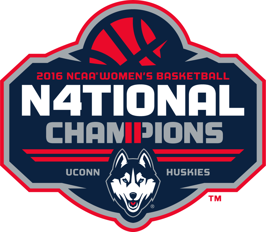 UConn Huskies 2016 Champion Logo diy iron on heat transfer